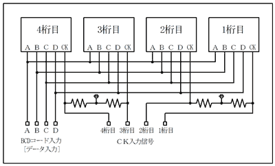 LDシリーズ:15mm ラッチ使用時の接続図